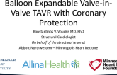 Balloon Expandable Valve-in-Valve TAVR With Coronary Protection