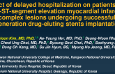 TCT 229: Effect of delayed hospitalization on patients with non-ST-segment elevation myocardial infarction and complex lesions undergoing successful new-generation drug-eluting stents implantation