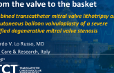 TCT 1490: From the Valve to the Basket: Combined Transcatheter Mitral Valve Lithotripsy and Percutaneous Balloon Valvuloplasty for Palliative Treatment of Severe Calcified Degenerative Mitral Valve Stenosis