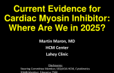 Current Evidence for Cardiac Myosin Inhibitors: Where Are We in 2025?