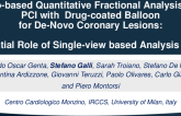 TCT 452: Angio-Based Quantitative Fractional Ratio After Drug-Coated Balloon for De Novo Coronary Lesions: Potential Role of Single View-Based Analysis