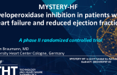 Myeloperoxidase Inhibition in Patients With Ischemic or Non-Ischemic Cardiomyopathy and Heart Failure With Reduced Ejection Fraction (MYSTERY-HF)