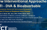 New Interventional Approaches to CLTI - DVA and Bioabsorbable