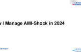 How I Manage AMI-Shock in 2024