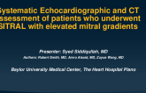 Systematic Echocardiographic and CT assessment of Patients Underwent SITRAL with Elevated Mitral gradient.
