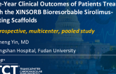 TCT 363: Five-Year Clinical Outcomes of Patients Treated With the XINSORB Bioresorbable Sirolimus-Eluting Scaffolds