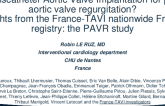 Transcatheter Aortic Valve Implantation for Pure Aortic Valve Regurgitation? Insights From the France-TAVI Nationwide French Registry: The PAVR Study