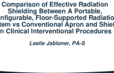 TCT 744: Comparison of Effective Radiation Shielding Between a Portable, Configurable, Floor-Supported Radiation Protection System vs Conventional Apron and Shields in Clinical Interventional Procedures