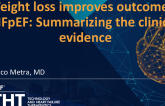 Weight Loss Improves Outcome in HFpEF: Summarizing the Clinical Evidence
