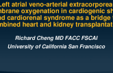 TCT 990: Left Atrial Veno-Arterial Extra-Corporeal Membrane Oxygenation in Cardiogenic Shock and Cardiorenal Syndrome as a Bridge to Combined Heart and Kidney Transplantation