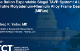 The Ballon Expandable Siegel TAVR System: A Low-Profile Molybdenum-Rhenium Alloy Frame Design (MIRus)