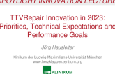 SPOTLIGHT INNOVATION LECTURE: TTVr Innovation in 2023: Priorities, Technical Expectations and Performance Goals