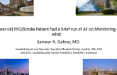 My 47-Year-Old PFO/Stroke Patient Had a Brief Run of AF on Monitoring: Now What?