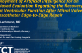 TCT 620: Employment of Artificial Intelligence for an Unbiased Evaluation Regarding the Recovery of Right Ventricular Function After Mitral Valve Transcatheter Edge-to-Edge Repair  