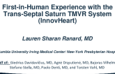 First-in-Human Experience With the Trans-Septal Saturn TMVR System (Innovheart)
