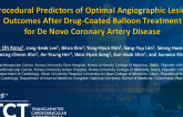 TCT 454: Procedural Predictors of Optimal Angiographic Lesion Outcomes After Drug-Coated Balloon Treatment for De Novo Coronary Artery Disease