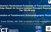 Multicentric Randomized Evaluation of Transcatheter Edge-to-Edge Repair for Severe Isolated Tricuspid Regurgitation: The TRI-FR Trial: Evolution Over Time of Transthoracic Echocardiography Parameters