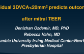 The Quantitation of Residual Mitral Regurgitation After Transcatheter Edge-To-Edge Repair Predicts Improved Survival And Clinical Outcomes