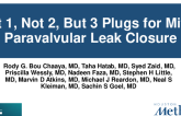 Not 1, Not 2, But 3 Plugs for Mitral Paravalvular Leak Closure