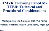 TMVR Following Failed M-TEER: Technical and Procedural Considerations
