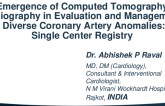 TCT 359: Emergence of Computed Tomography Angiography in Evaluation and Management of Diverse Coronary Artery Anomalies: A Single Center Registry