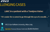 TCT 925: Left Atrial Appendage Closure (LAAC) in a Patient With Previous Implantation of a Tendyne Valve: “It’s Easier for a Camel to go Through the eye of a Needle…”