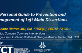 My Personal Guide to Prevention and Management of Left Main Dissections