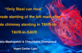 TCT 956: ´´Only Steel can Heal´´ Retrograde stenting of the left main after double chimney stenting in TAVR-in-TAVR-in-SAVR