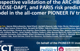 TCT 242: Prospective Validation of the ARC-HBR, PRECISE-DAPT, and PARIS Risk Prediction Model in the All-Comer PIONEER IV Trial