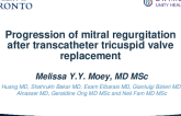 Progression of Mitral Regurgitation Severity After Transcatheter Tricuspid Valve Replacement