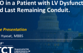 Case Presentation: CTO in a Patient with LV Dysfunction and Last Remaining Conduit