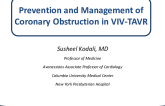 Prevention and Management of Coronary Obstruction in VIV-TAVR
