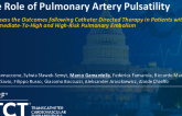 TCT 727: The Role of Pulmonary Artery Pulsatility Index to Assess the Outcomes Following Catheter Directed Therapy in Patients With Intermediate-to-High and High-Risk Pulmonary Embolism