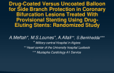TCT 565: Drug-Coated Versus Uncoated Balloon for Side Branch Protection in Coronary Bifurcation Lesions Treated With Provisional Stenting Using Drug-Eluting Stents: Randomized Study