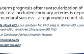 TCT 153: Long-term prognosis after revascularization of chronic total occluded coronary arteries is dependent on procedural success – a regionwide cohort study
