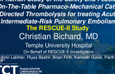 First-in-Human Study of a Novel Pharmacomechanical Thrombolysis Catheter for the Treatment of Acute Intermediate-Risk Pulmonary Embolism:?The RESCUE II Study