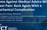 TCT 1426: Home Against Medical Advice With Chest Pain: Back Again With a Mechanical Complication