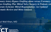 TCT 298: Coronary Artery Bypass Grafting Versus Coronary Artery Bypass Grafting Plus Mitral Valve Surgery in Patients With Moderate Ischemic Mitral Regurgitation