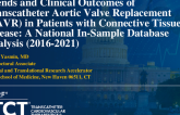 TCT 841: Trends and Clinical Outcomes of TAVR in Patients With Connective Tissue Disease: A National In-Sample Database Analysis (2016-2021)