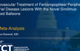 TCT 691: Endovascular Treatment of Femoropopliteal Peripheral Arterial Disease Lesions With the Novel Sirolimus-Coated Balloons: A Meta-Analysis