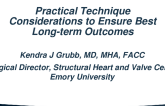 Practical Technique Considerations to Ensure Best Long-term Outcomes
