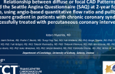 TCT 725: Relationship Between Diffuse or Focal CAD Patterns and the Seattle Angina Questionnaire (SAQ) at 2-Year Follow-Up