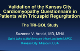 Validation of the Kansas City Cardiomyopathy Questionnaire in Patients With Tricuspid Regurgitation: The Tri-QOL Study