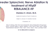 Greater Splanchnic Nerve Ablation for HFpEF