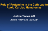 Post CABG Hematoma Epicardial/Role of Protamine in the Cath Lab