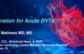 Aspiration for Acute DVTs (e.g., Penumbra)