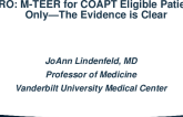 PRO: M-TEER for COAPT-Eligible Patients Only – The Evidence is Clear