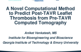 TCT 604: A Novel Computational Method to Predict Post-TAVR Leaflet Thrombosis from Pre-TAVR CT