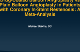 TCT 493: Drug-Coated Balloon Angioplasty vs Plain Balloon Angioplasty in Patients With Coronary In-Stent Restenosis: A Meta-Analysis of Randomized Controlled Trials