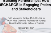 Building Partnerships: How RECHARGE is Engaging Patients and Stakeholders